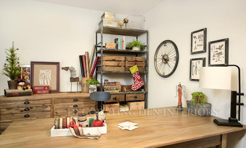 Use a customized shelving unit to store your belongings.