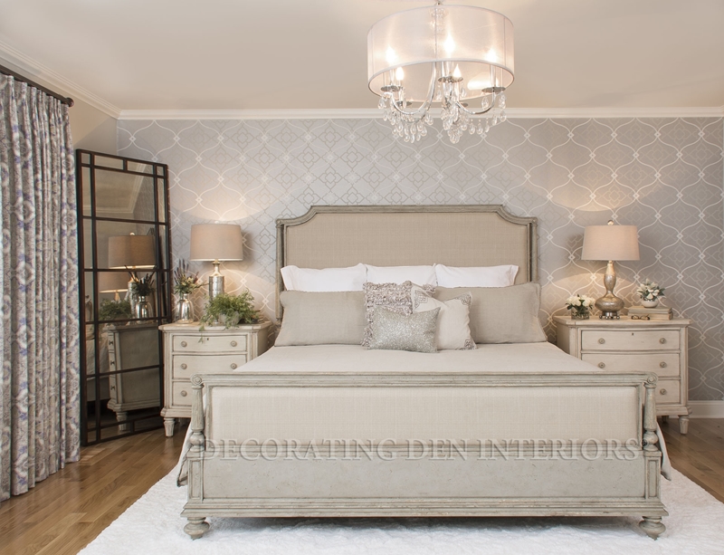 Creating a personalized bedroom is simple with the help from a Decorating Den Interiors personal design consultant.