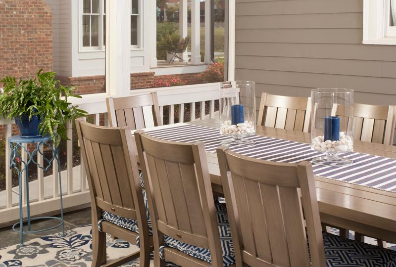 How will you arrange your patio furniture this year? 