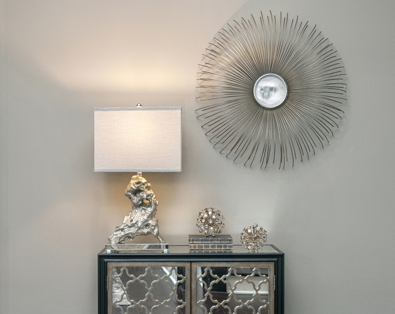 Accent lighting can set the perfect tone in your room.